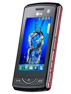 Best available price of LG KB775 Scarlet in Gc